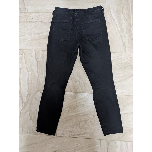 Pacsun Distressed Black Jeans Sz 27 - Picture 2 of 9